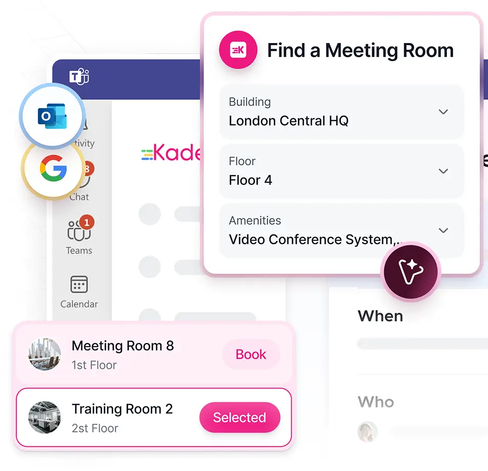 Book the Right Room Without Leaving Your Calendar