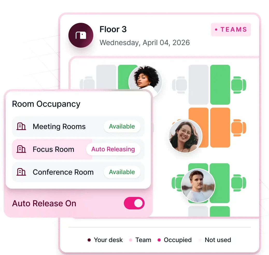 WorkOps workplace bookings and team coordination in one place