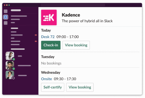Say Hello To Our New Slack Desk Booking Integration