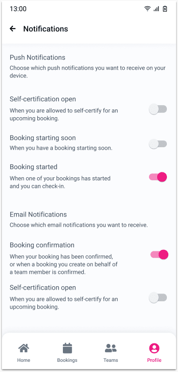 Kadence Android Notifications