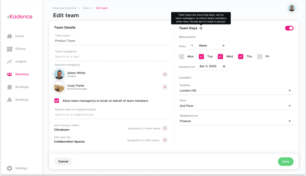 Team Coordination