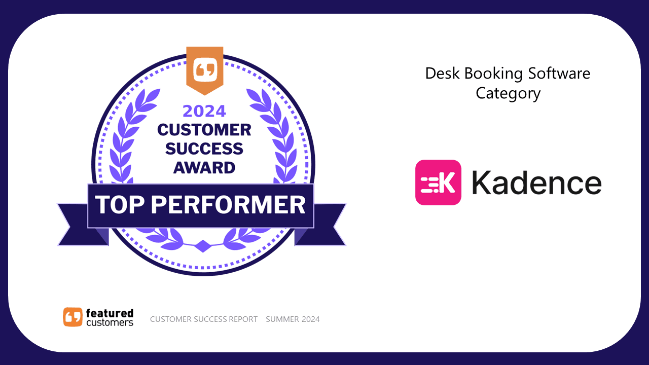 Kadence Named Top Performer For Customer Success Award