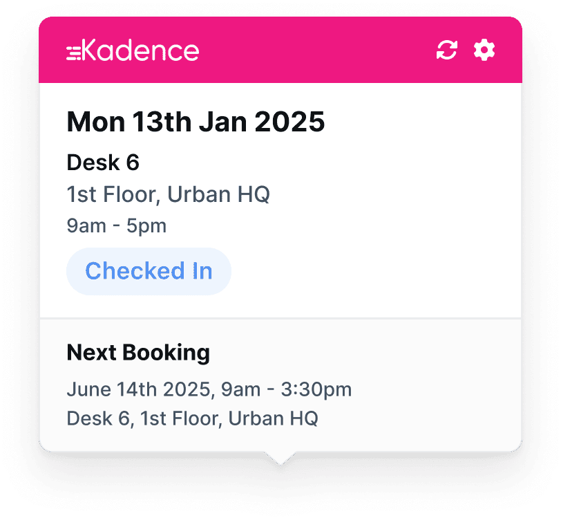 The Kadence Agent system trap app modal